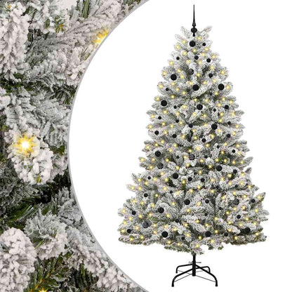 Künstlicher Weihnachtsbaum 240 cm 300 LEDs Warmes Weiß