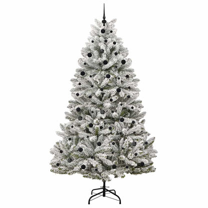 Künstlicher Weihnachtsbaum 240 cm 300 LEDs Warmes Weiß