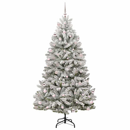 Künstlicher Weihnachtsbaum 240 cm 300 LEDs Warmes Weiß