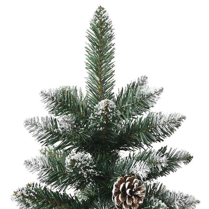 Künstlicher Weihnachtsbaum Grün 120 cm PVC, Plastik und Stahl