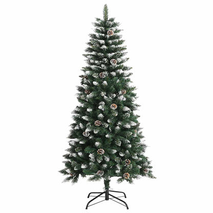Künstlicher Weihnachtsbaum Grün 120 cm PVC, Plastik und Stahl