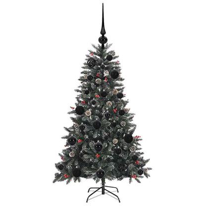 Künstlicher Weihnachtsbaum Grün 120 cm PVC, Plastik und Stahl