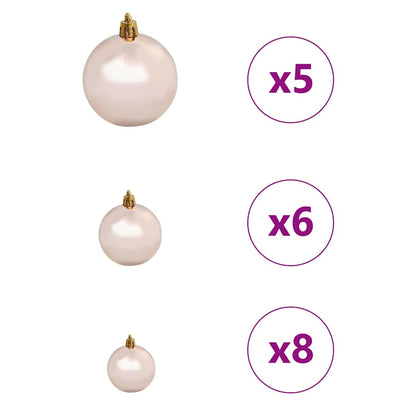 Künstlicher Weihnachtsbaum Grün 150 cm PVC, Plastik und Stahl