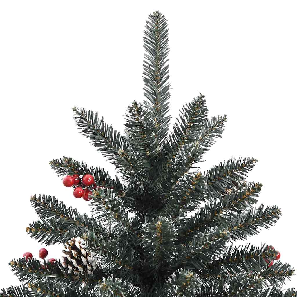 Künstlicher Weihnachtsbaum Grün 150 cm PVC, Plastik und Stahl