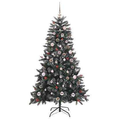 Künstlicher Weihnachtsbaum Grün 150 cm PVC, Plastik und Stahl