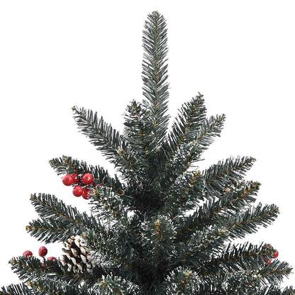 Künstlicher Weihnachtsbaum Grün 150 cm PVC, Plastik und Stahl