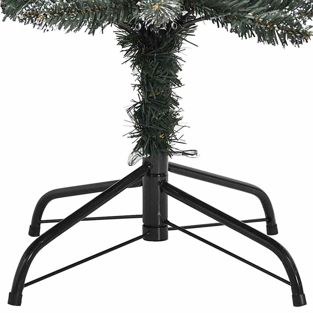 Künstlicher Weihnachtsbaum Grün 210 cm PVC, Plastik und Stahl
