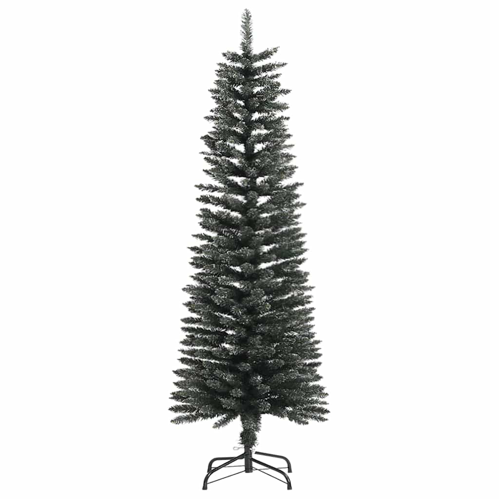 Künstlicher Weihnachtsbaum mit 150 LEDs mit Ständer Grün 120 cm