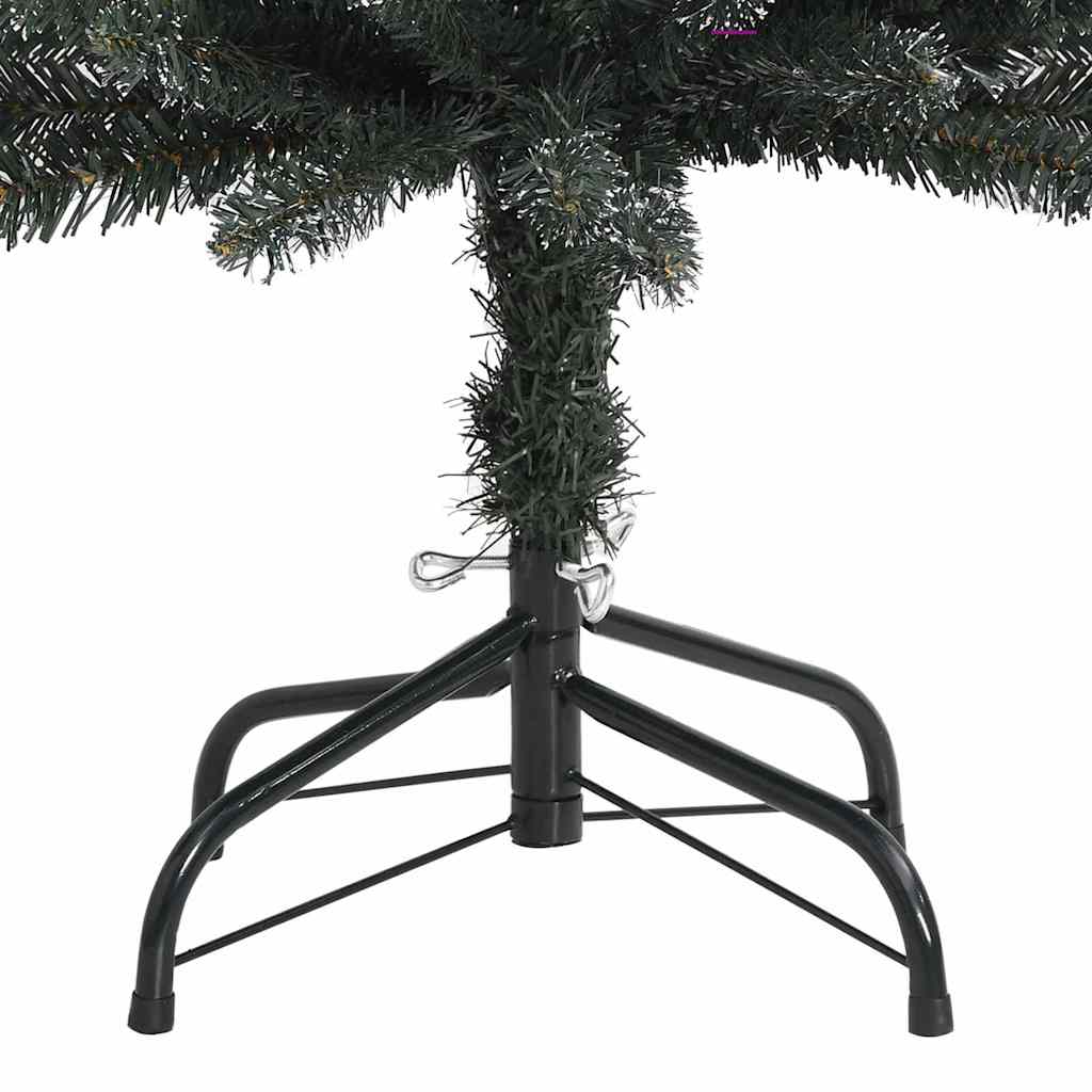 Künstlicher Weihnachtsbaum mit 150 LEDs mit Ständer Grün 150 cm