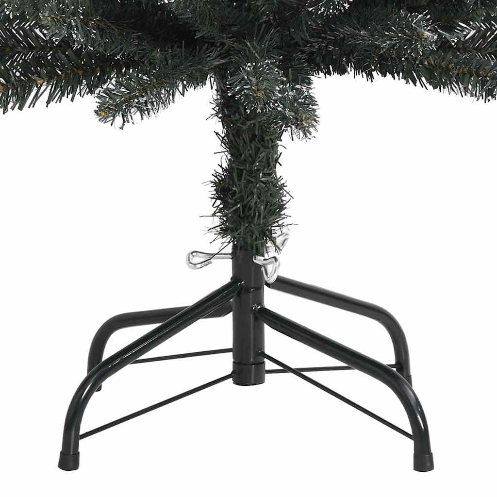 Künstlicher Weihnachtsbaum mit 150 LEDs mit Ständer Grün 150 cm