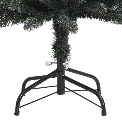 Künstlicher Weihnachtsbaum mit 150 LEDs mit Ständer Grün 150 cm