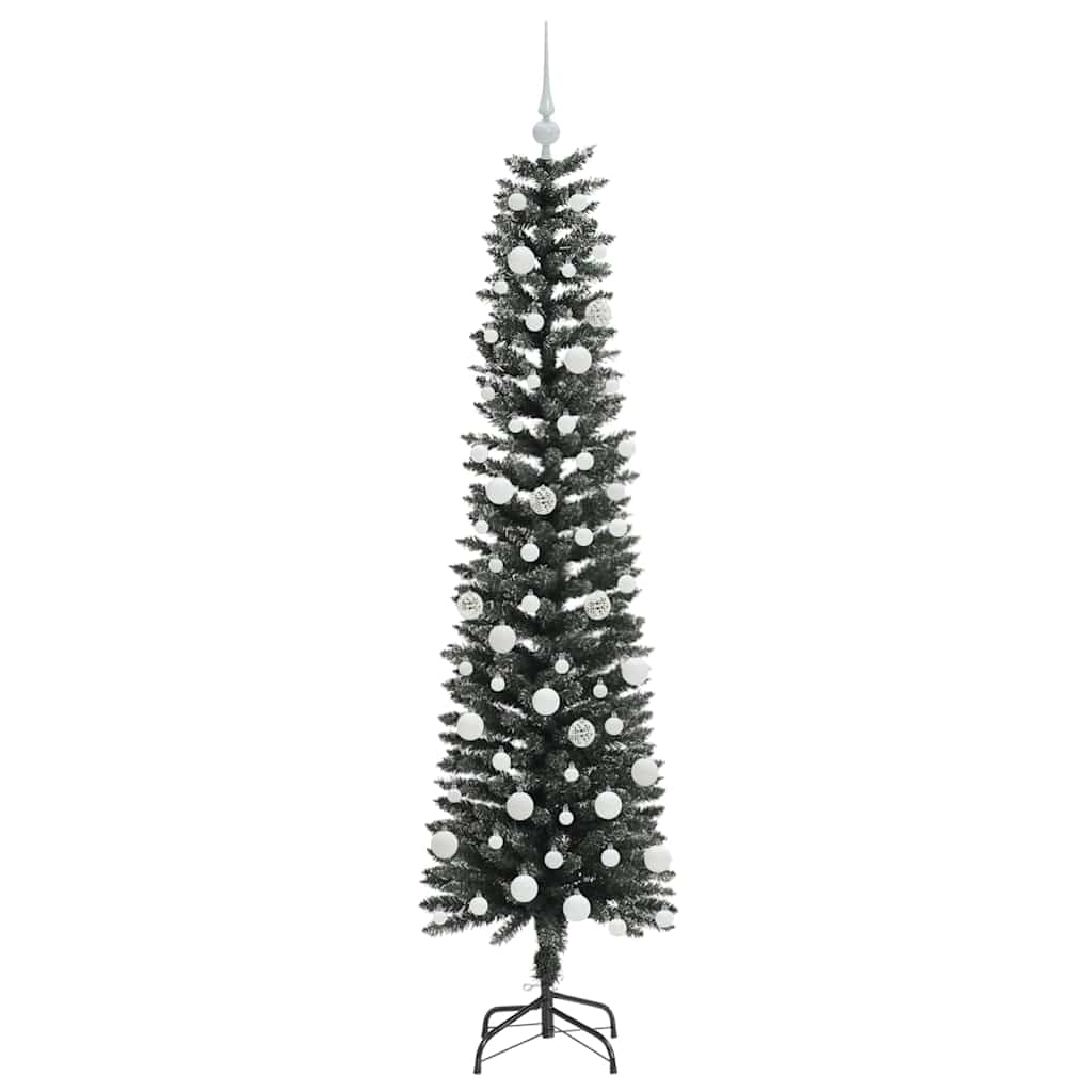 Künstlicher Weihnachtsbaum mit 300 LEDs mit Ständer Grün 180 cm