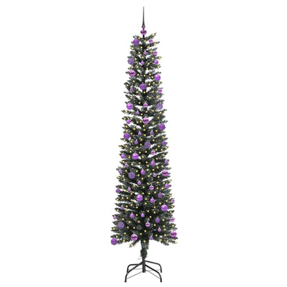 Künstlicher Weihnachtsbaum mit 300 LEDs mit Ständer Grün 210 cm