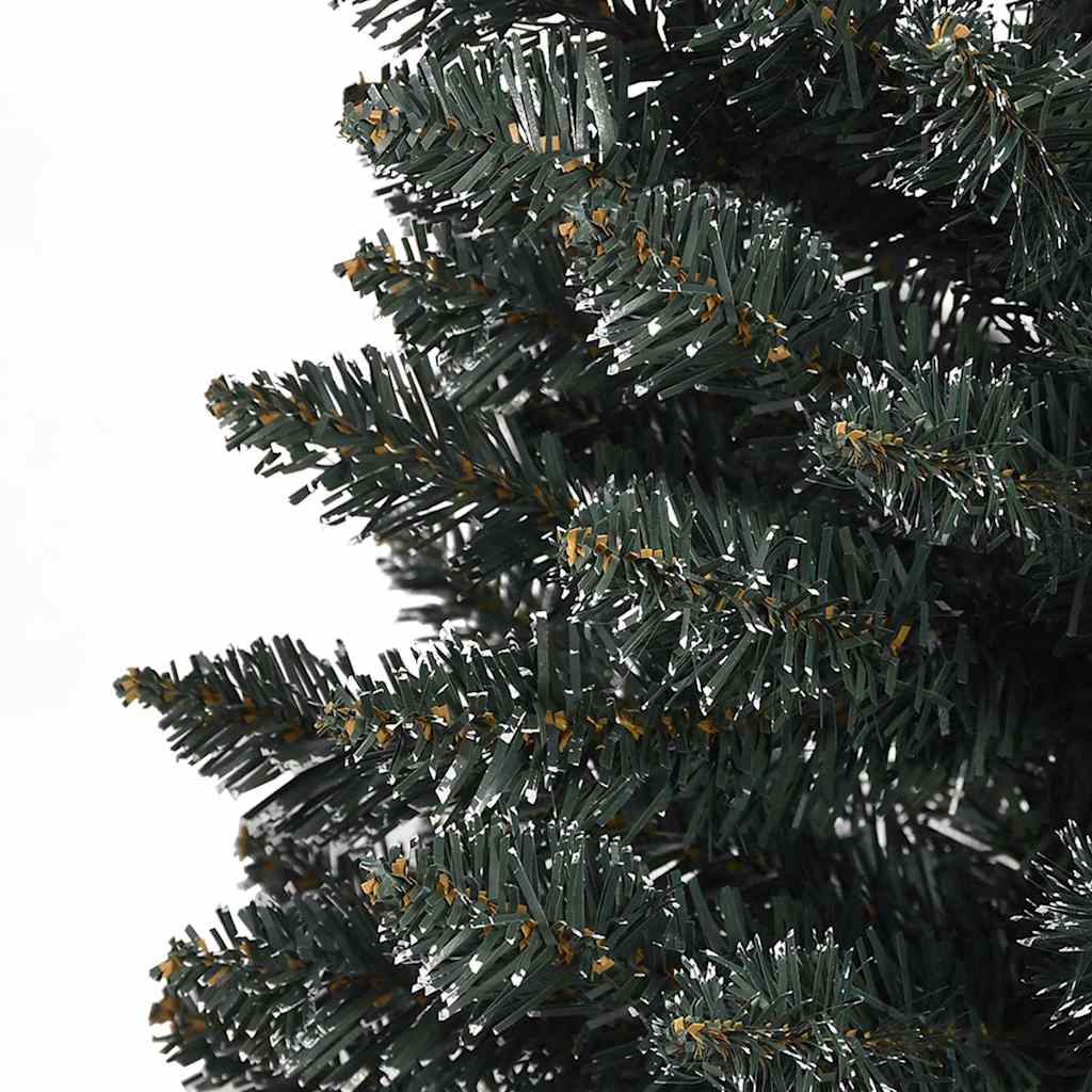 Künstlicher Weihnachtsbaum mit 300 LEDs mit Ständer Grün 240 cm
