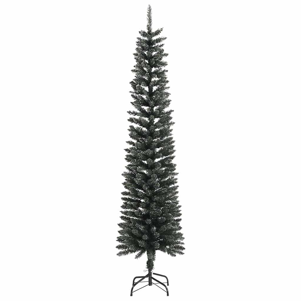 Künstlicher Weihnachtsbaum mit 300 LEDs mit Ständer Grün 240 cm