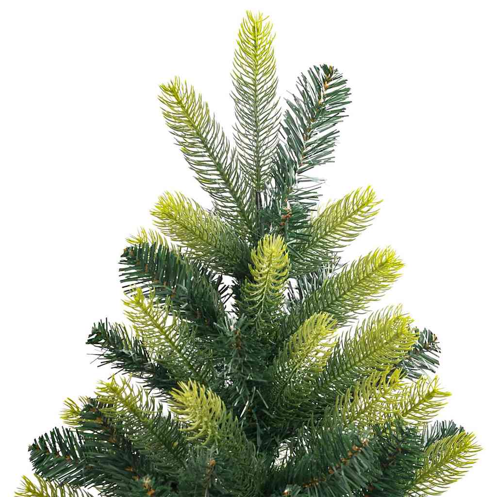 Künstlicher Klapp-Weihnachtsbaum mit 300 LEDs Grün 210 cm