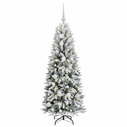 Künstlicher Weihnachtsbaum Weiß 120 cm