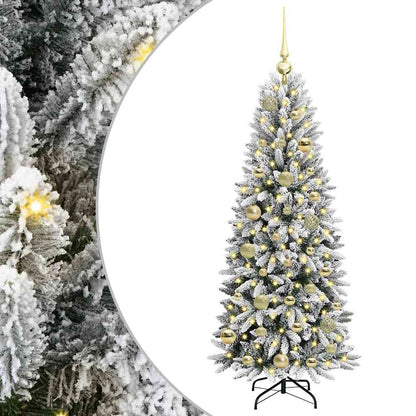Künstlicher Weihnachtsbaum Weiß 120 cm