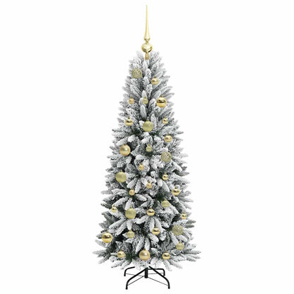 Künstlicher Weihnachtsbaum Weiß 120 cm