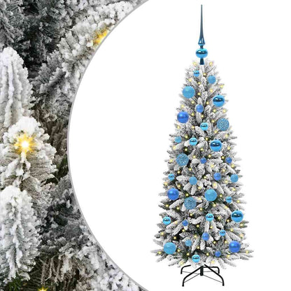 Künstlicher Weihnachtsbaum Weiß 120 cm