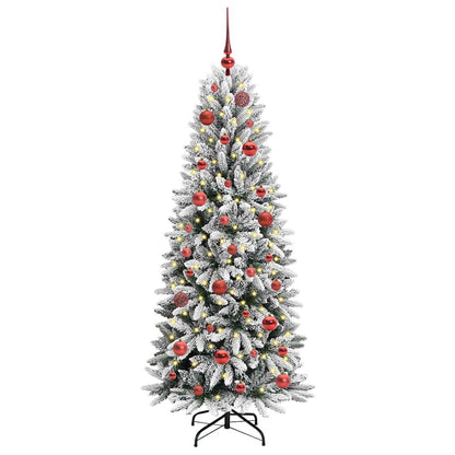 Künstlicher Weihnachtsbaum Weiß 150 cm