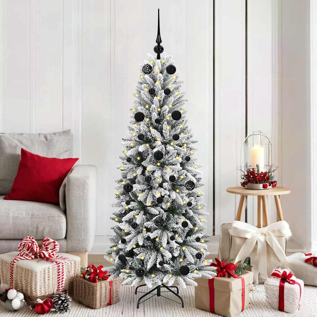 Künstlicher Weihnachtsbaum Weiß 150 cm