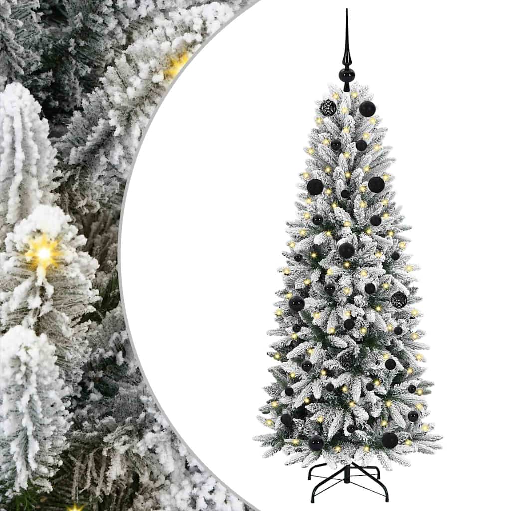 Künstlicher Weihnachtsbaum Weiß 150 cm