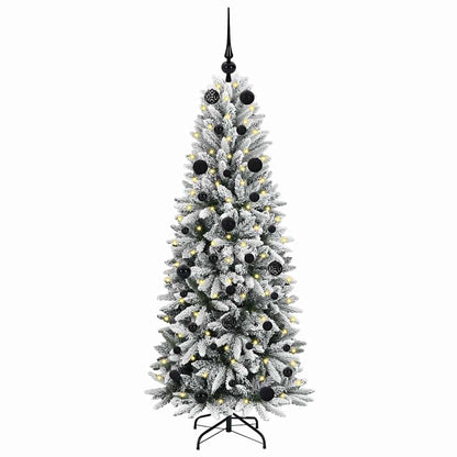 Künstlicher Weihnachtsbaum Weiß 150 cm
