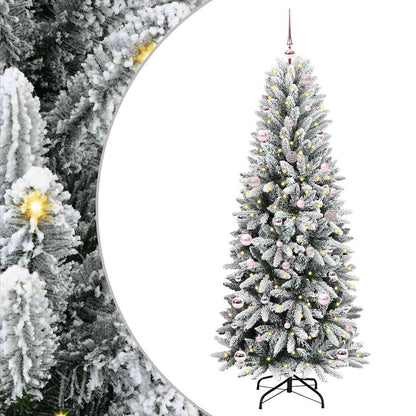 Künstlicher Weihnachtsbaum Weiß 150 cm