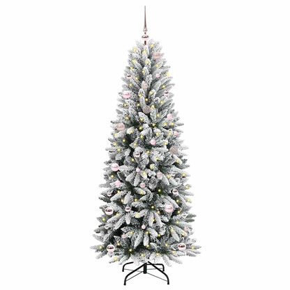 Künstlicher Weihnachtsbaum Weiß 150 cm