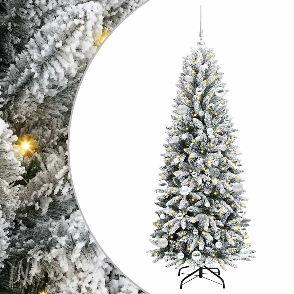 Künstlicher Weihnachtsbaum Weiß 150 cm