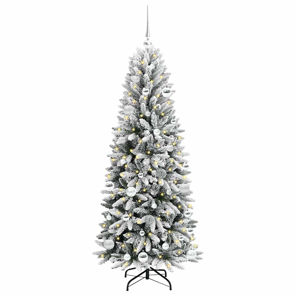 Künstlicher Weihnachtsbaum Weiß 150 cm