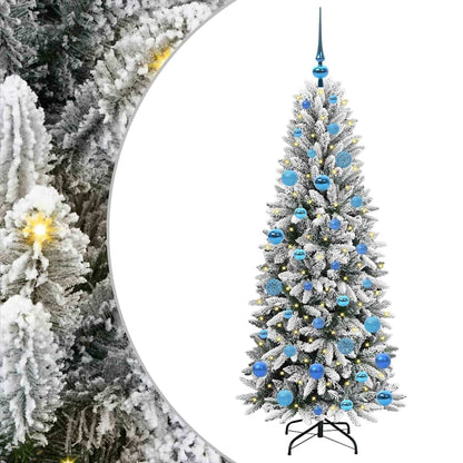 Künstlicher Weihnachtsbaum Weiß 150 cm