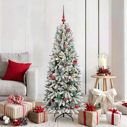Künstlicher Weihnachtsbaum Weiß 150 cm