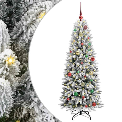 Künstlicher Weihnachtsbaum Weiß 150 cm
