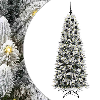 Künstlicher Weihnachtsbaum Weiß 180 cm