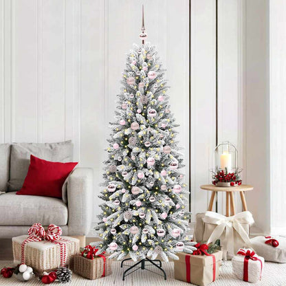 Künstlicher Weihnachtsbaum Weiß 180 cm