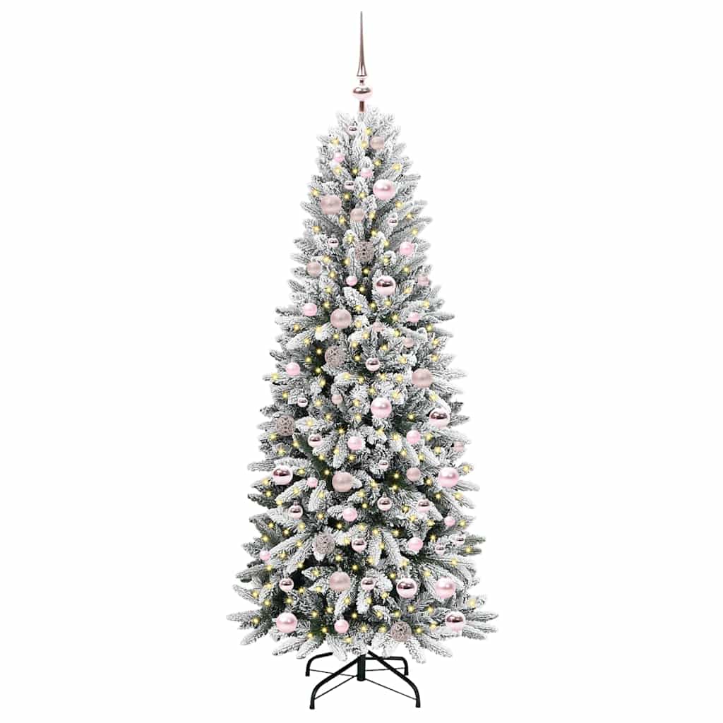 Künstlicher Weihnachtsbaum Weiß 180 cm
