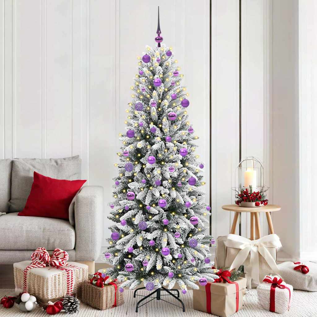 Künstlicher Weihnachtsbaum Weiß 180 cm