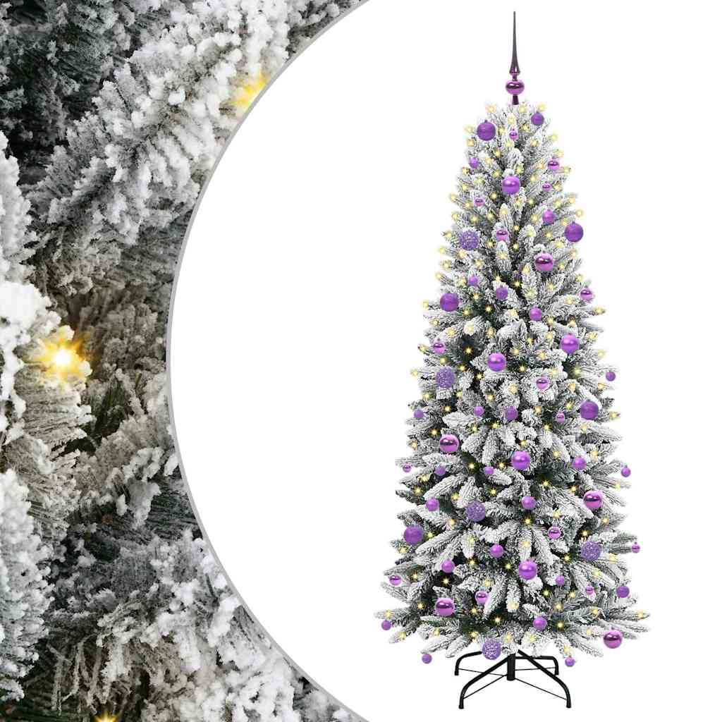 Künstlicher Weihnachtsbaum Weiß 180 cm