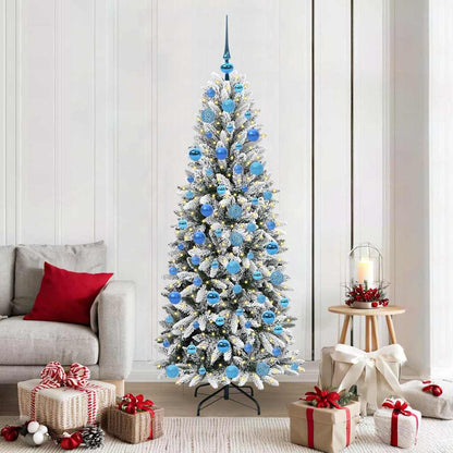 Künstlicher Weihnachtsbaum Weiß 180 cm