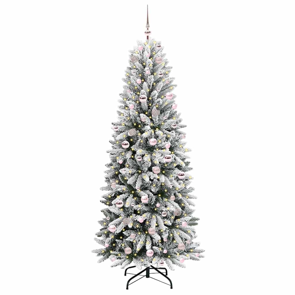 Künstlicher Weihnachtsbaum Weiß 210 cm