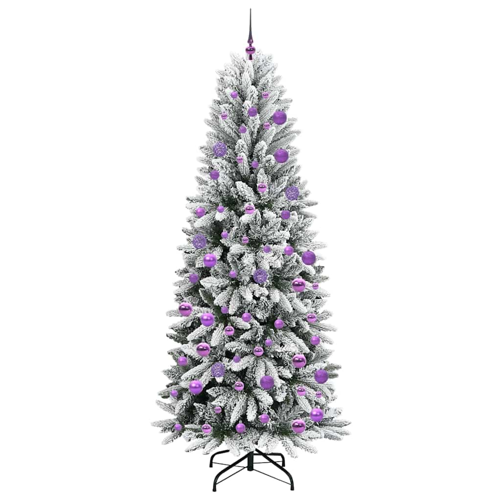 Künstlicher Weihnachtsbaum Weiß 210 cm