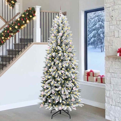 Künstlicher Weihnachtsbaum Weiß 240 cm