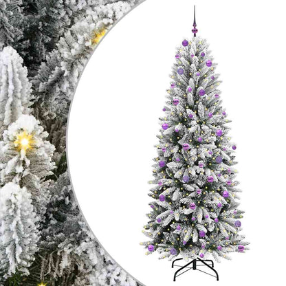 Künstlicher Weihnachtsbaum Weiß 240 cm