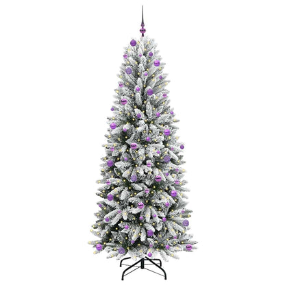 Künstlicher Weihnachtsbaum Weiß 240 cm