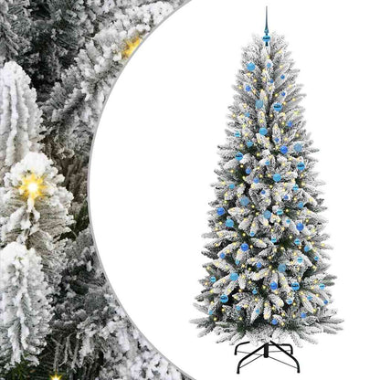 Künstlicher Weihnachtsbaum Weiß 240 cm