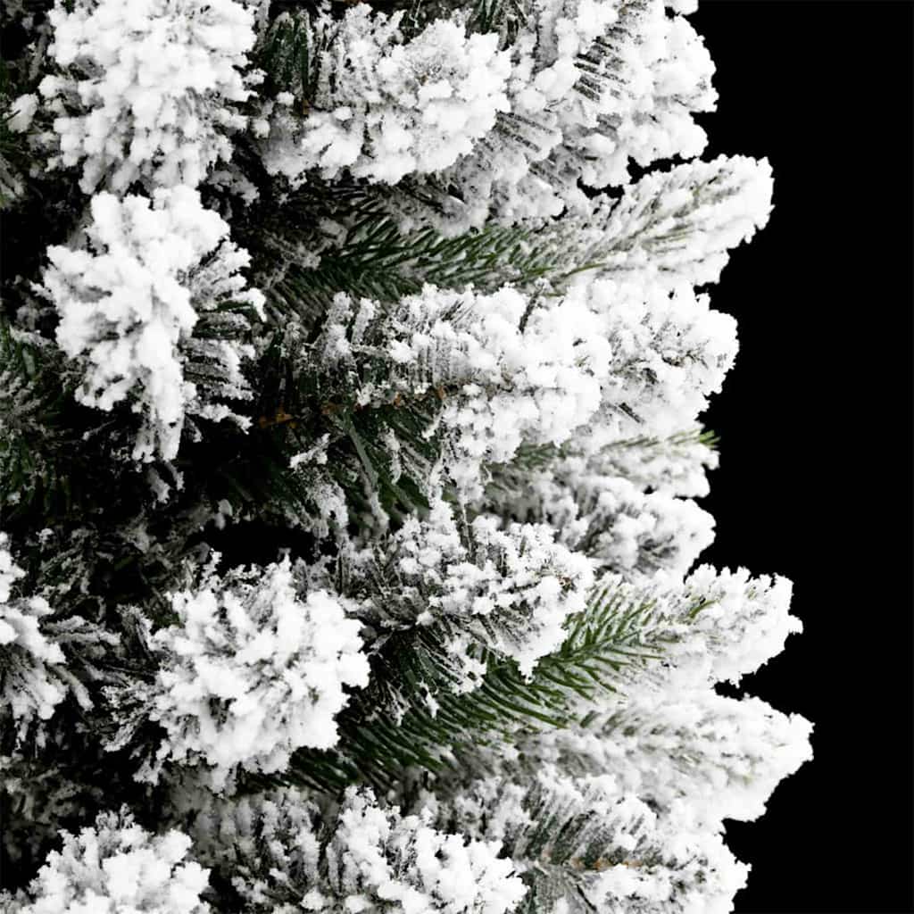 Künstlicher Weihnachtsbaum mit 150 LEDs mit Ständer Weiß 120 cm