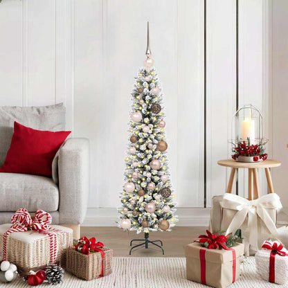 Künstlicher Weihnachtsbaum Weiß 120 cm