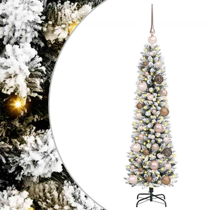 Künstlicher Weihnachtsbaum Weiß 120 cm